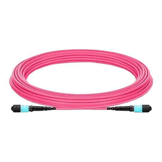 FS 49ft MTP-12 to MTP-12 OM4 Multimode Elite Trunk Cable